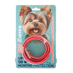 Kinven - Kinven Bit Pire Uzaklaştırıcı Köpek Tasması Kırmızı 60 Cm 