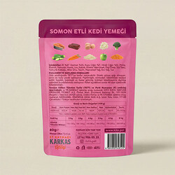 Kito Fresh Somonlu Hipoalerjenik Taze Kedi Yemeği 80 Gr - Thumbnail