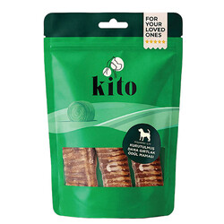 Kito - Kito Kurutulmuş Dana Gırtlak Köpek Ödülü 100 Gr 