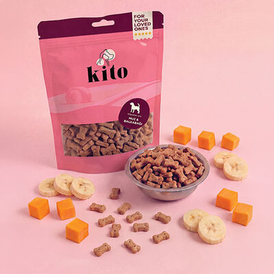Kito Muz ve Balkabaklı Köpek Ödül Kurabiyesi 150 Gr 