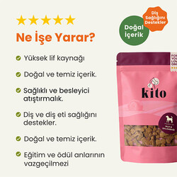 Kito Muz ve Balkabaklı Köpek Ödül Kurabiyesi 150 Gr - Thumbnail