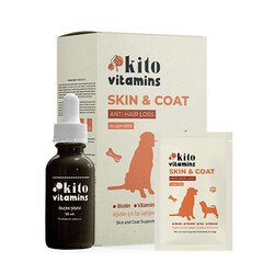 Kito Skin Coat Tüy Sağlığını Destekleyici Köpek Multivitamini 50 ml - Thumbnail