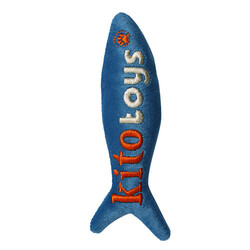 Kito - Kito Toys Balık Peluş Kedi Oyuncağı 