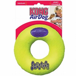 Kong - Kong Air Squeaker Sesli Donut Köpek Oyuncağı Medium 12 Cm 