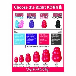 Kong Classic Kauçuk Köpek Oyuncağı XL 13 Cm - Thumbnail