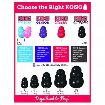 Kong Extreme Kauçuk Köpek Oyuncağı Large 10 Cm 
