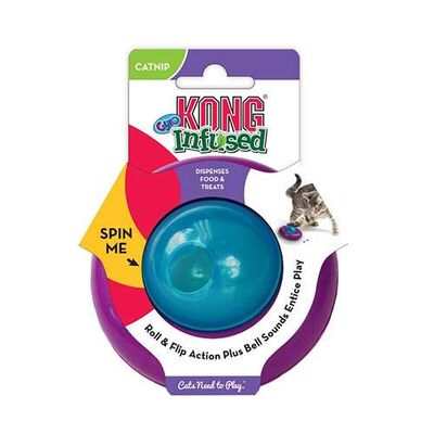 Kong Infused Cat Gyro Kediotlu ve Zilli Kedi Oyun Topu