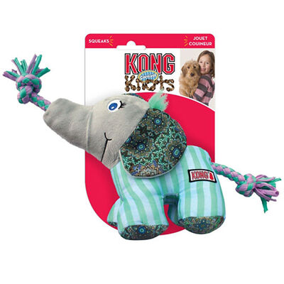 Kong Knots Carnival Elephant Fil Peluş Köpek Oyuncağı S-M 