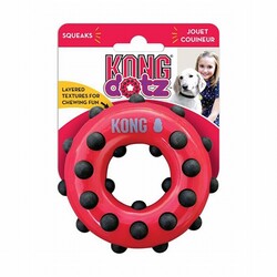 Kong - Kong Dotz Kauçuk Halka Köpek Oyuncağı 9,5 Cm Small 
