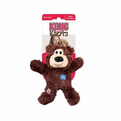 Kong - Kong Knots Ayı Peluş Köpek Oyuncağı XS 11 Cm 