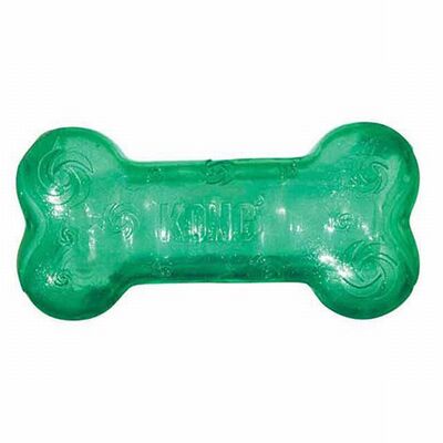 Kong Squeezz Hışırtı Sesli Kemik Köpek Oyuncağı Medium 15,5 Cm 