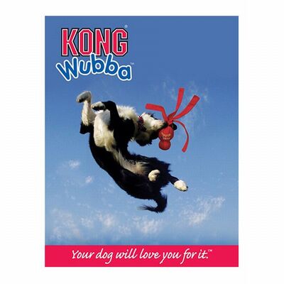 Kong Wubba Sesli Kumaş Köpek Oyuncağı XL 43 Cm 