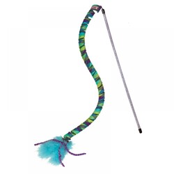 Kong - Kong Oyuncaklı ve Tüylü Kedi Oltası 40 Cm