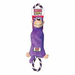 KONG - Kong Tugger Knots Monkey Maymun Peluş Köpek Oyuncağı S-M 