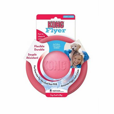 Kong Puppy Kauçuk Frizbi Yavru Köpek Oyuncağı 