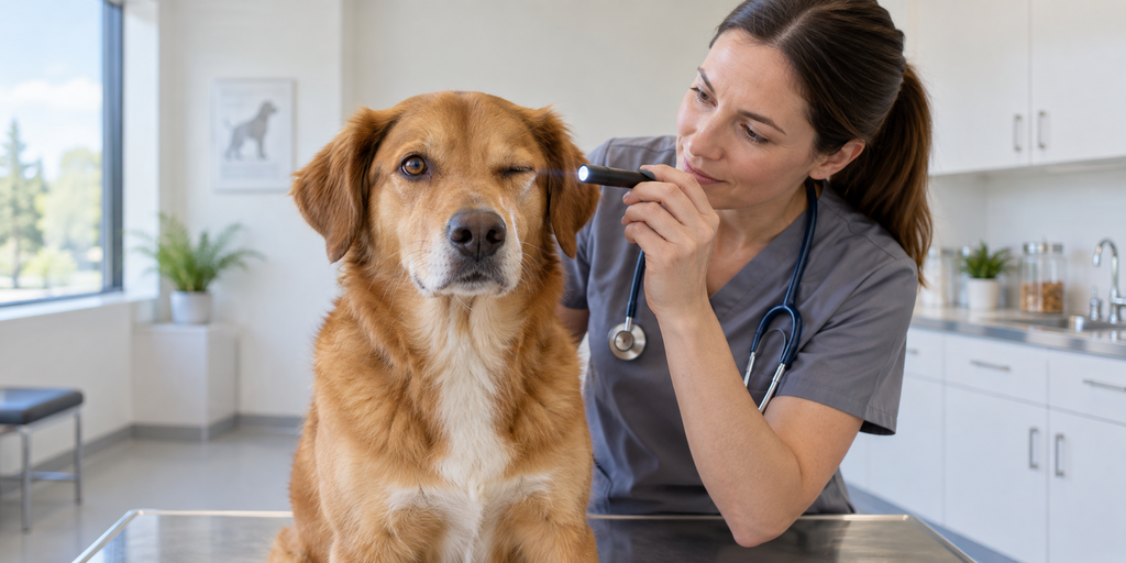 Köpeğim Tek Gözünü Kısıyor: Blefarospazm Nedenleri ve Acil Belirtiler