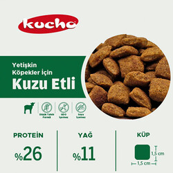 Kucho Kuzu Etli Yetişkin Köpek Maması 15 Kg - Thumbnail