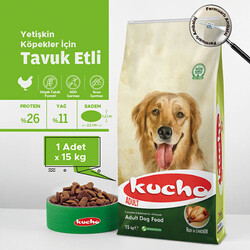 Kucho Tavuklu Yetişkin Köpek Maması 15 Kg - Thumbnail