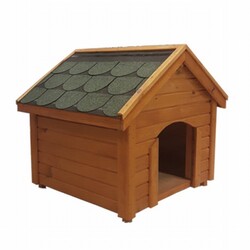 Leos - Leos Ahşap Köpek Kulübesi Medium 