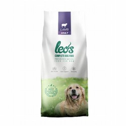 Leos - Leos Kuzu Etli Yetişkin Köpek Maması 10 Adet 1 Kg 