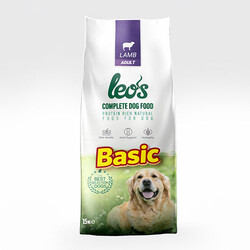 Şentürkler - Leos Kuzu Etli Yetişkin Köpek Maması Basic 15 Kg 