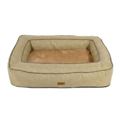 Lepus Comfort Kedi ve Köpek Yatağı Haki Yeşil Large 100x70x18 Cm 