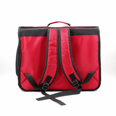 Lepus Cool Backpack Kedi ve Köpek Taşıma Çantası Kırmızı 32x26x43 Cm 