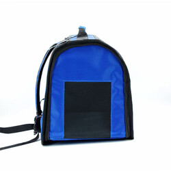 Lepus Cool Backpack Kedi ve Köpek Taşıma Çantası Mavi 32x26x43 Cm - Thumbnail