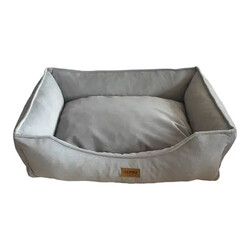 Lepus - Lepus Dolce Premium Kedi ve Köpek Yatağı Açık Gri Large 
