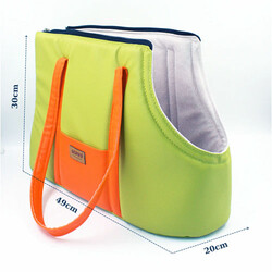 Lepus Sling Bag Kedi ve Köpek Taşıma Çantası Hardal 25x47x32 Cm - Thumbnail