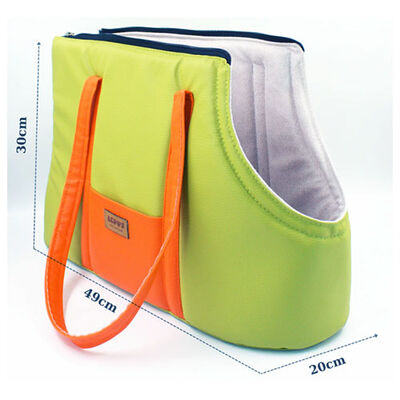 Lepus Sling Bag Köpek Taşıma Çantası Bordo 25x47x32 Cm 
