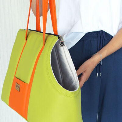 Lepus Sling Bag Köpek Taşıma Çantası Bordo 25x47x32 Cm 