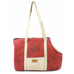 Lepus - Lepus Sling Bag Köpek Taşıma Çantası Bordo 25x47x32 Cm 