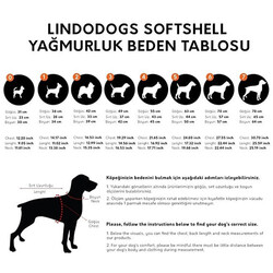 Lindodogs Aqua Black Polarlı Köpek Yağmurluğu Beden 5 - Thumbnail