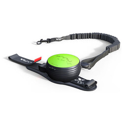 Flip - Lishinu Yeşil Bungee Akıllı Kontrol Köpek Gezdirme Tasması Large 13-40 Kg 