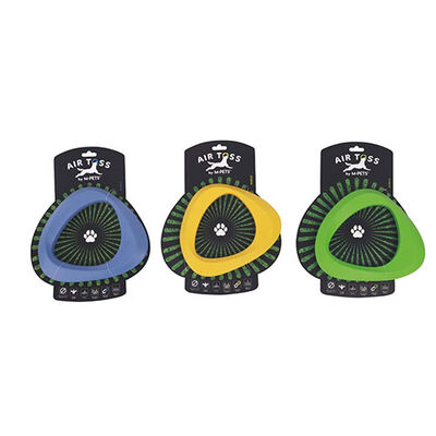 M-Pets Air Toss Mobius Dayanıklı Suda Yüzen Köpek Oyuncağı Sarı 19,9x19,7x2,7 Cm 