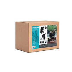 M-Pets Aventura Pet Stroller Kedi ve Köpek Taşıma Arabası 57x105 Cm - Thumbnail