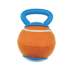 M-Pets - M-Pets Baggy Tutmalı Tenis Topu Köpek Oyuncağı Turuncu 20,8x13x12,3 Cm 