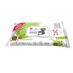 M-Pets - M-Pets Bamboo XL Kedi ve Köpek Temizleme Mendili 28 x 18 cm 30'lu 
