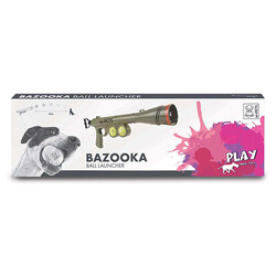 M-Pets - M-Pets Bazooka Top Fırlatıcı Köpek Oyuncağı Yeşil 19x9,5x60 Cm 