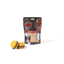 M-Pets Bbq Kings Cheese Burger Tavuklu Köpek Ödül Maması 130 Gr - Thumbnail