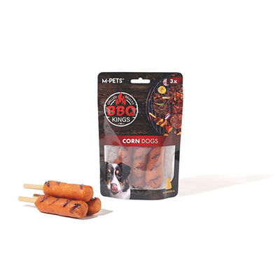 M-Pets Bbq Kings Corn Dogs Tavuklu Köpek Ödül Maması 90 Gr 