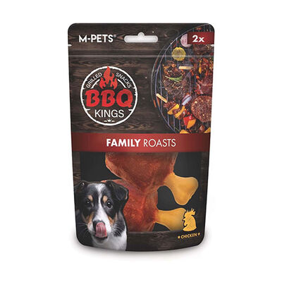 M-Pets Bbq Kings Family Roasts Tavuklu Köpek Ödül Maması 105 Gr 