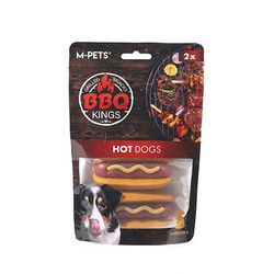 M-Pets - M-Pets Bbq Kings Hot Dogs Tavuklu Köpek Ödül Maması 135 Gr 