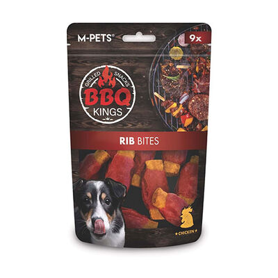 M-Pets Bbq Kings Rib Bites Tavuklu Stick Köpek Ödül Maması 115 Gr 
