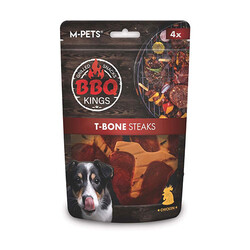 M-Pets - M-Pets Bbq Kings T-Bone Steak Tavuklu Köpek Ödül Maması 105 Gr 