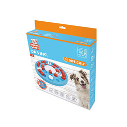 M-Pets - M-Pets Brainy Games Da Vinci Puzzle 3.Seviye Köpek Eğitim Oyuncağı 34,9x5,6 Cm 