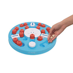 M-Pets Brainy Games Da Vinci Puzzle 3.Seviye Köpek Eğitim Oyuncağı 34,9x5,6 Cm - Thumbnail