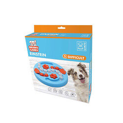 M-Pets - M-Pets Brainy Games Einstein Puzzle 3.Seviye Köpek Eğitim Oyuncağı 29,5x29,5x5 Cm 