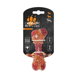 M-Pets - M-Pets Carnivore Bone Pastırma Aromalı Kemik Köpek Oyuncağı Small 11,7x4,7x4 Cm 